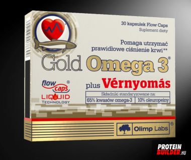 Olimp Gold Omega 3 plus Olívalevél
