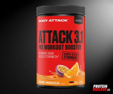 Body Attack  Pre Attack 3.1 Preworkout 