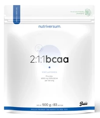 Nutriversum  2:1:1 BCAA 500 g nat�r