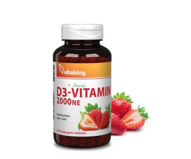 Vitaking D 3-2000 IU,210 r�g�tabletta