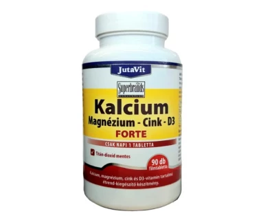 JutaVit Kalcium -Mg-Cink-D 3 Forte 90 tab