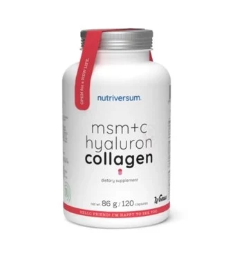 Nutriversum MSM+C Hyaluron Collagen CAPS