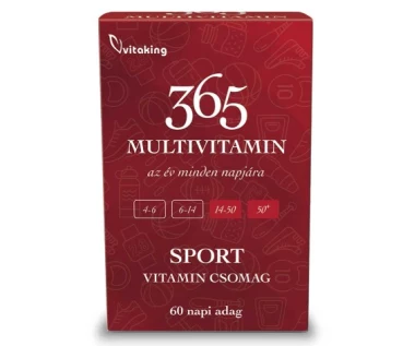 Vitaking 365 Multivitamin pakk Sport 