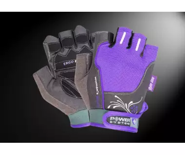 PowerSystem N�i lila fitnesz keszty�