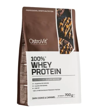 OstroVit 100% Whey Protein 700 g fekete s�ti-karamell