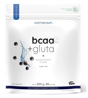 Nutriversum BCAA +Glutamin 500 g zacsk�s