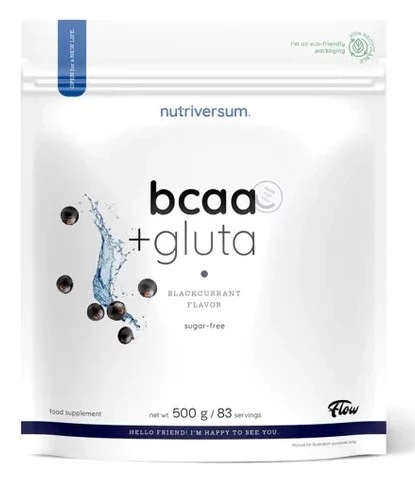 Nutriversum BCAA +Glutamin 500 g zacsk�s