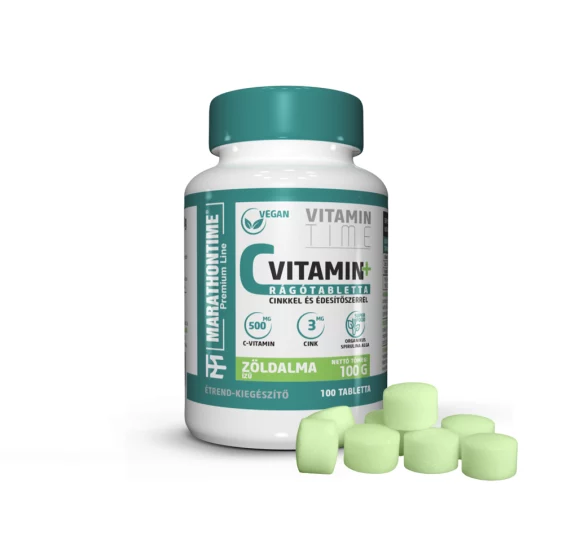 Marathontime C-vitamin r�g�+spirulina+cink