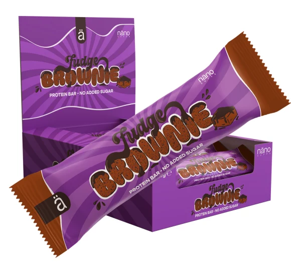 nano supps protein bar brownie