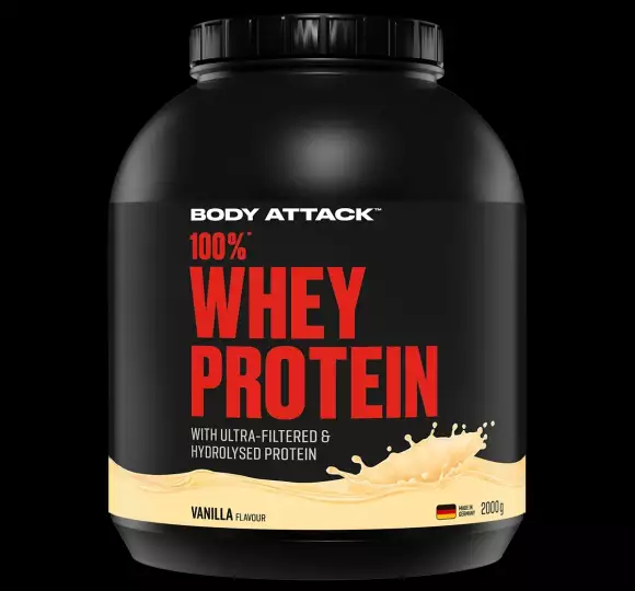 Body Attack 100% Whey Protein 2000 g