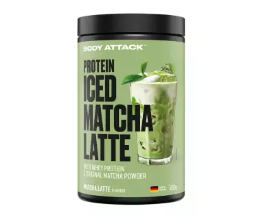 Body Attack Protein Iced Matcha Latte