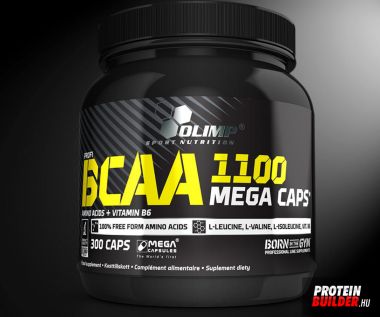 BCAA 1100 MEGA CAPS - 120 CAPSULES