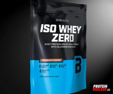 Iso Whey Zero Natural whey protein isolate based beverage powder 500 g