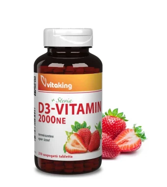Vitaking D 3-2000 IU,210 rgtabletta