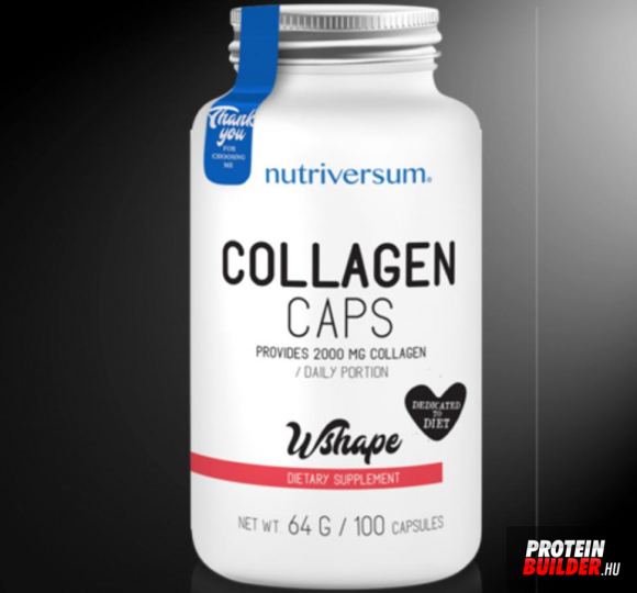 Collagen - 100 kapszula - WSHAPE - Nutriversum - kollagén