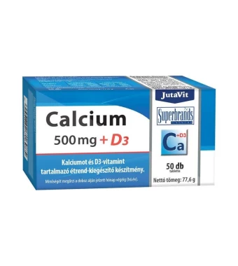 JutaVit Calcium 500 mg+ D 3