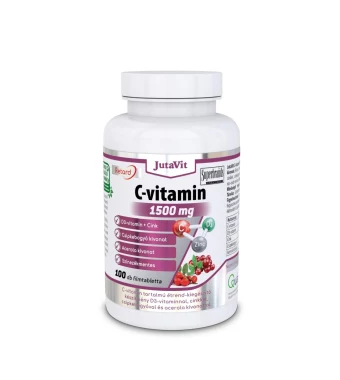 JutaVit C-vitamin 1500 mg retard+D3+Cink