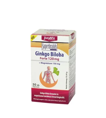 JutaVit Ginkgo Biloba 120 mg+ Mg 150 mg