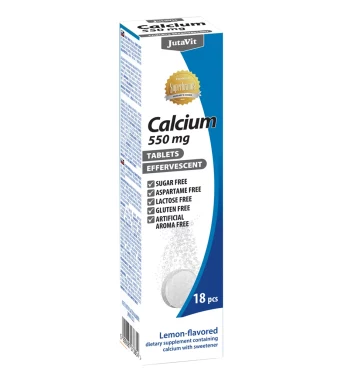 JutaVit Calcium Pezsgtabletta 550 mg
