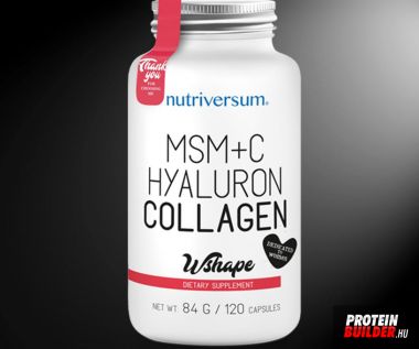 Nutriversum MSM+C Hyaluron Collagen 120 CAPS