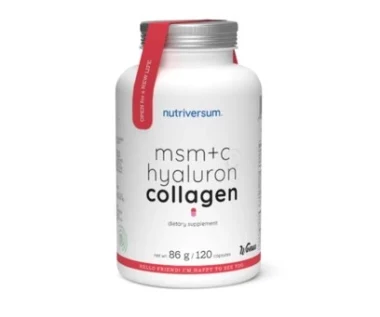 Nutriversum MSM+C Hyaluron Collagen CAPS