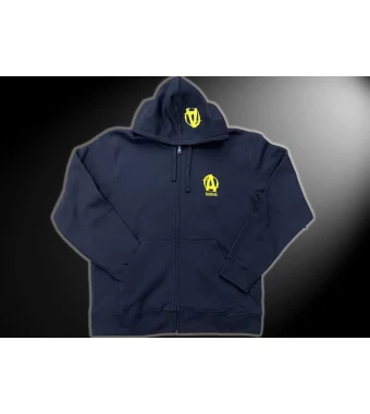 Animal Hoodie Zippes kapucnis pulver