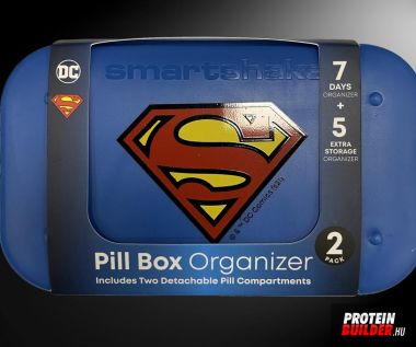 SmartShake Pill Box Organizer Superman