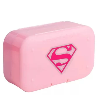 SmartShake Pill Box Organizer SuperGirl