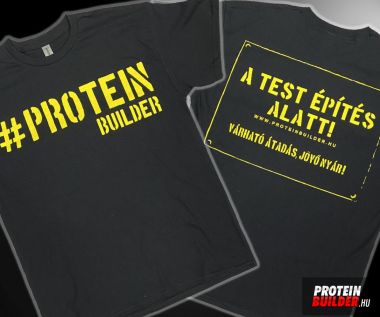 #protein póló fekete