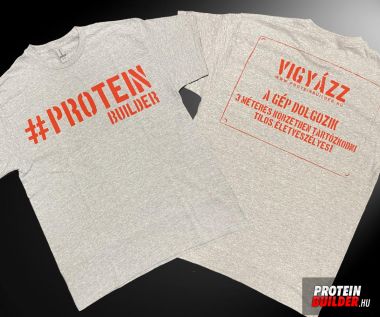 #protein póló szürke