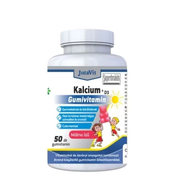 JutaVit Kalcium+D 3 gumivitamin