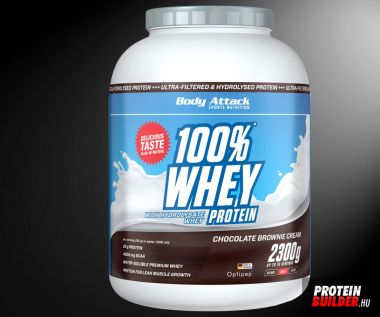 Body Attack 100% Whey protein 2300g