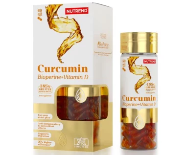 Nutrend Curcumin Bioperine+Vitamin D