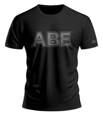 Applied T-Shirt Black ABE