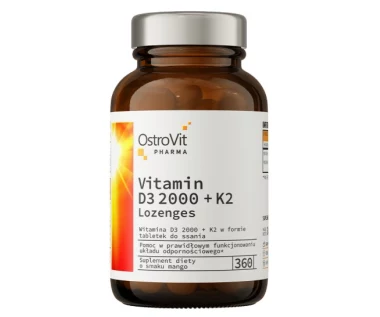 OstroVit Vitamin D3/2000+K2 rg