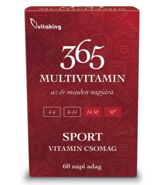 Vitaking 365 Multivitamin pakk Sport 