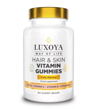 Luxoya Hair&Skin vitamin gummies