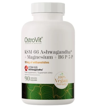 OstroVit KSM Ashwagandha+Magnzium+B 6 P-5-P