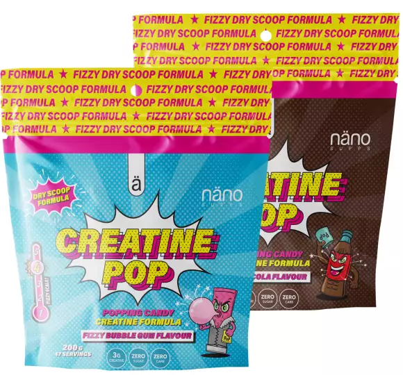 nano supps Creatine POP robban�cukros