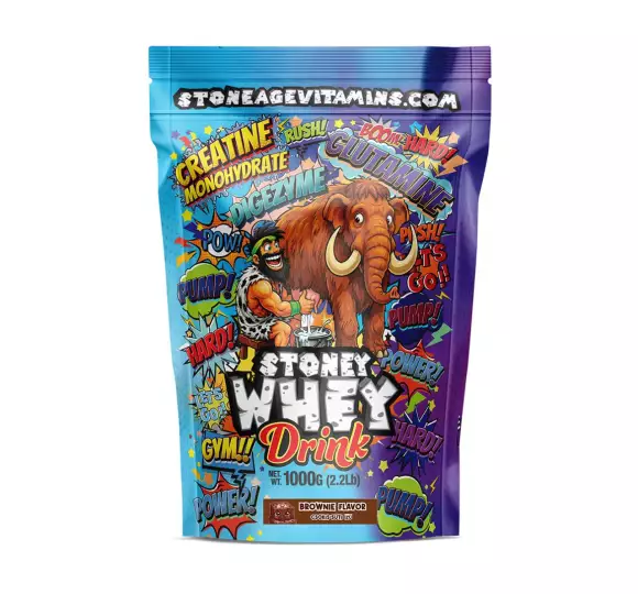 StoneAge Stoney Whey Drink 1000 g brownie 