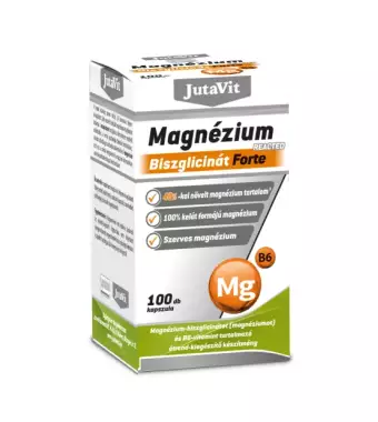 Jutavit Magnézium+B 6 Biszglicinát Forte Reacted Jutavit Magnézium+B 6 Biszglicinát Forte Reacted