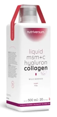 Nutriversum MSM+C Hyaluron Collagen Liquid 