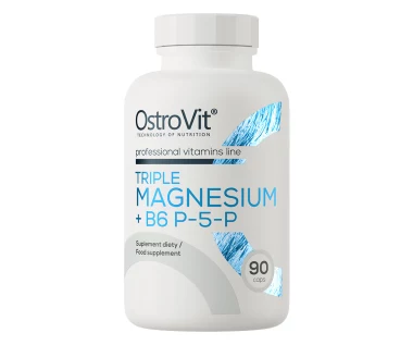 OstroVit Triple Magnesium B6 P-5-P caps