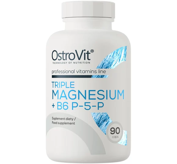 OstroVit Triple Magnesium B6 P-5-P caps