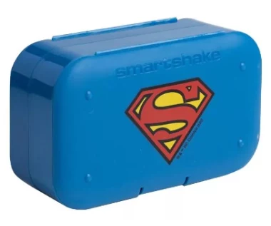 SmartShake Pill Box Organizer Superman