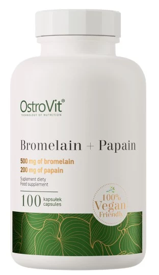 OstroVit Bromelain+PAPAIN
