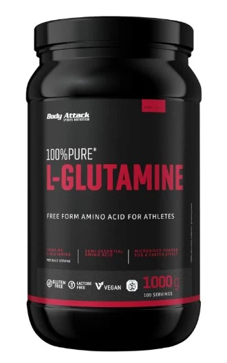 Body Attack L-Glutamin 1000 g