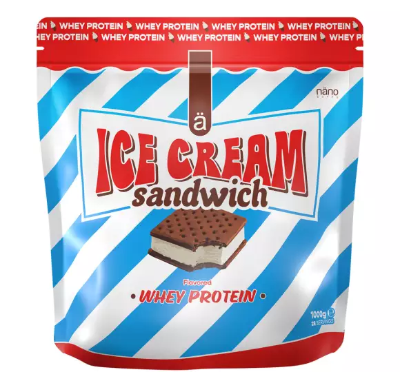 nano supps Whey protein 1000 g j�gkr�m szendvics+aj�nd�k nano supps Creatine 150 g