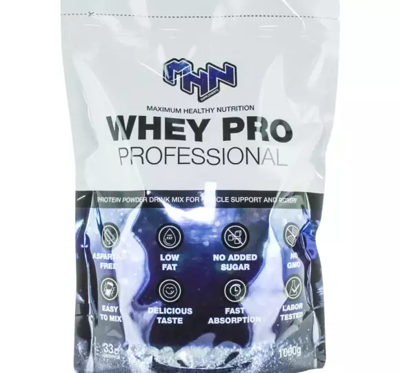 MHN Whey Pro Professional 1000 g alm�s pite